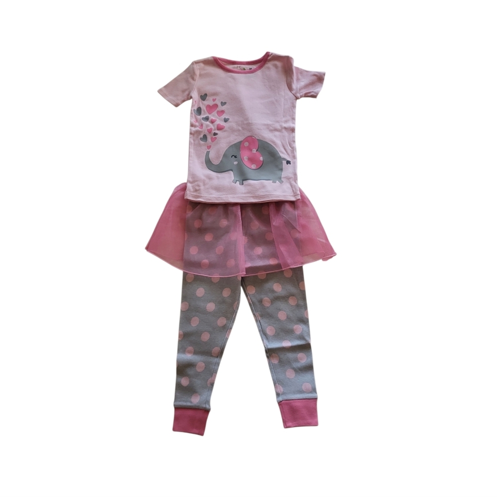 NWOT Jumping Beans Girl's Elephant Pajamas Set - 3T